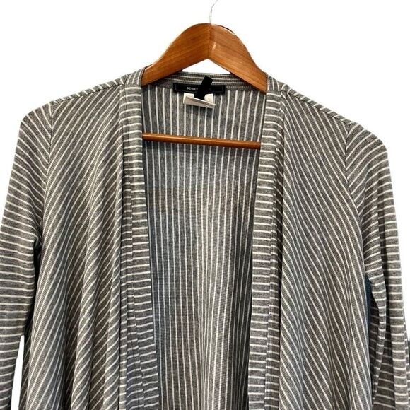 BCBGMAXARZIA lyocell blend striped cardigan - Picture 2 of 8
